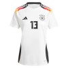 Original Fußballtrikot Deutschland Muller 13 Heimtrikot EURO 2024 Für Damen